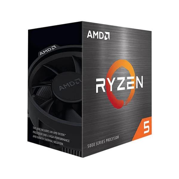 AMD Ryzen 5 5500 Desktop Processor (6 Cores/12 Threads/3.6GHz) 100-100000457BOX