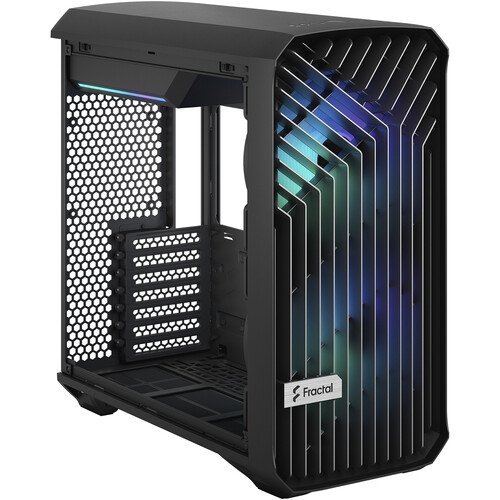 Fractal Design Torrent Compact RGB Black TG Light tint Cabinet FD-C-TOR1C-02 4 Fractal Design Torrent Compact RGB Black TG Light tint Cabinet FD-C-TOR1C-02