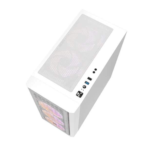 Ant Esports 250 Air ARGB (ATX) Mid Tower Cabinet (White)