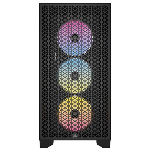 Corsair 3000D RGB Airflow Mid-Tower (ATX) Cabinet (Black) CC-9011255-WW 4 Corsair 3000D RGB Airflow Mid-Tower (ATX) Cabinet (Black) CC-9011255-WW