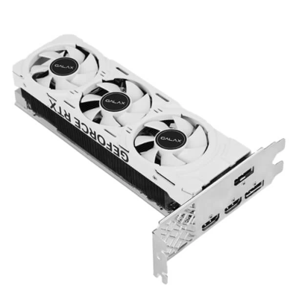 Galax RTX 4060 LP White 8GB Gaming Graphics Card 46NSL8MN9HLP 5 Galax RTX 4060 LP White 8GB Gaming Graphics Card 46NSL8MN9HLP