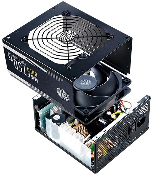 Cooler Master MWE Gold 750 V2 Full Modular SMPS MPE-7501-AFAAG-IN