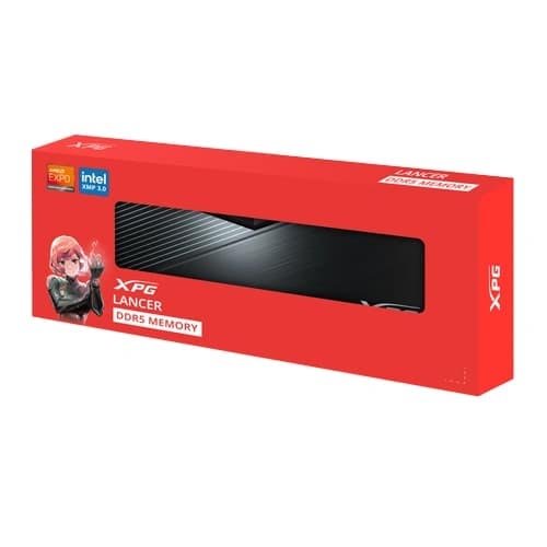 ADATA XPG Lancer 16GB 5600MHz CL46 DDR5 Memory AX5U5600C4616G-CLABK