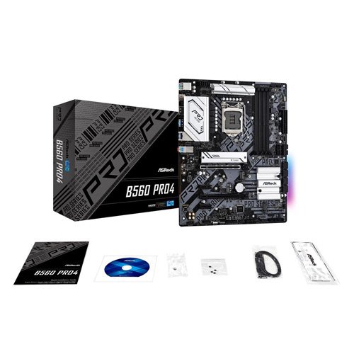 ASRock B560 Pro4 LGA 1200 Intel B560 ATX Intel Motherboard
