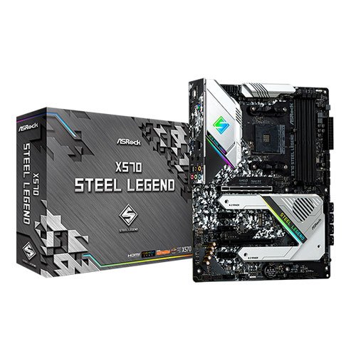 ASRock X570 Steel Legend X570 AMD AM4 Motherboard