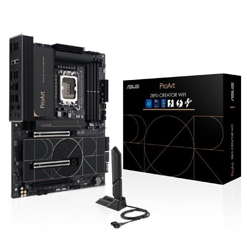 ASUS ProArt Z890-CREATOR WIFI Intel Z890 Chipset Motherboard