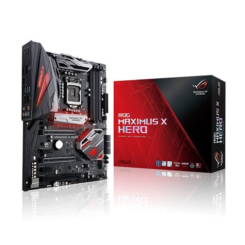 ASUS ROG MAXIMUS X HERO Intel Z370 ATX Gaming Motherboard