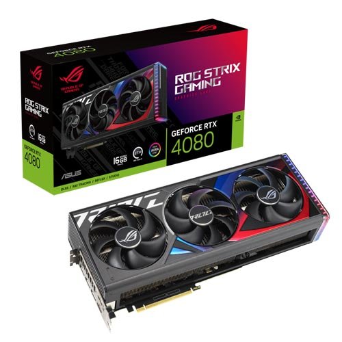 ASUS ROG Strix GeForce RTX 4080 16GB GDDR6X 4080 Graphics Card ROG-STRIX-RTX4080-16G-GAMING 1 ASUS ROG Strix GeForce RTX 4080 16GB GDDR6X 4080 Graphics Card ROG-STRIX-RTX4080-16G-GAMING