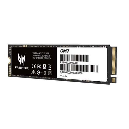 Acer Predator GM7 512GB M.2 NVMe Gen4 Internal SSD BL.9BWWR.117