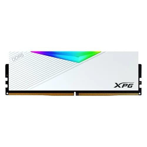 Adata XPG Lancer RGB White 16GB 6000MHz CL48 DDR5 Memory AX5U6000C4816G-CLARWH