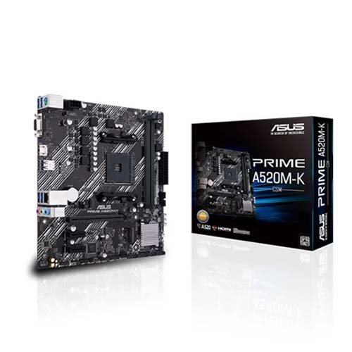 Asus Prime A520M-K/CSM AM4 DDR4 Motherboard