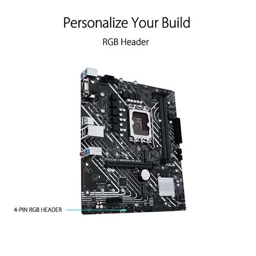 Asus Prime H610M-E D4 M-ATX DDR4 Motherboard