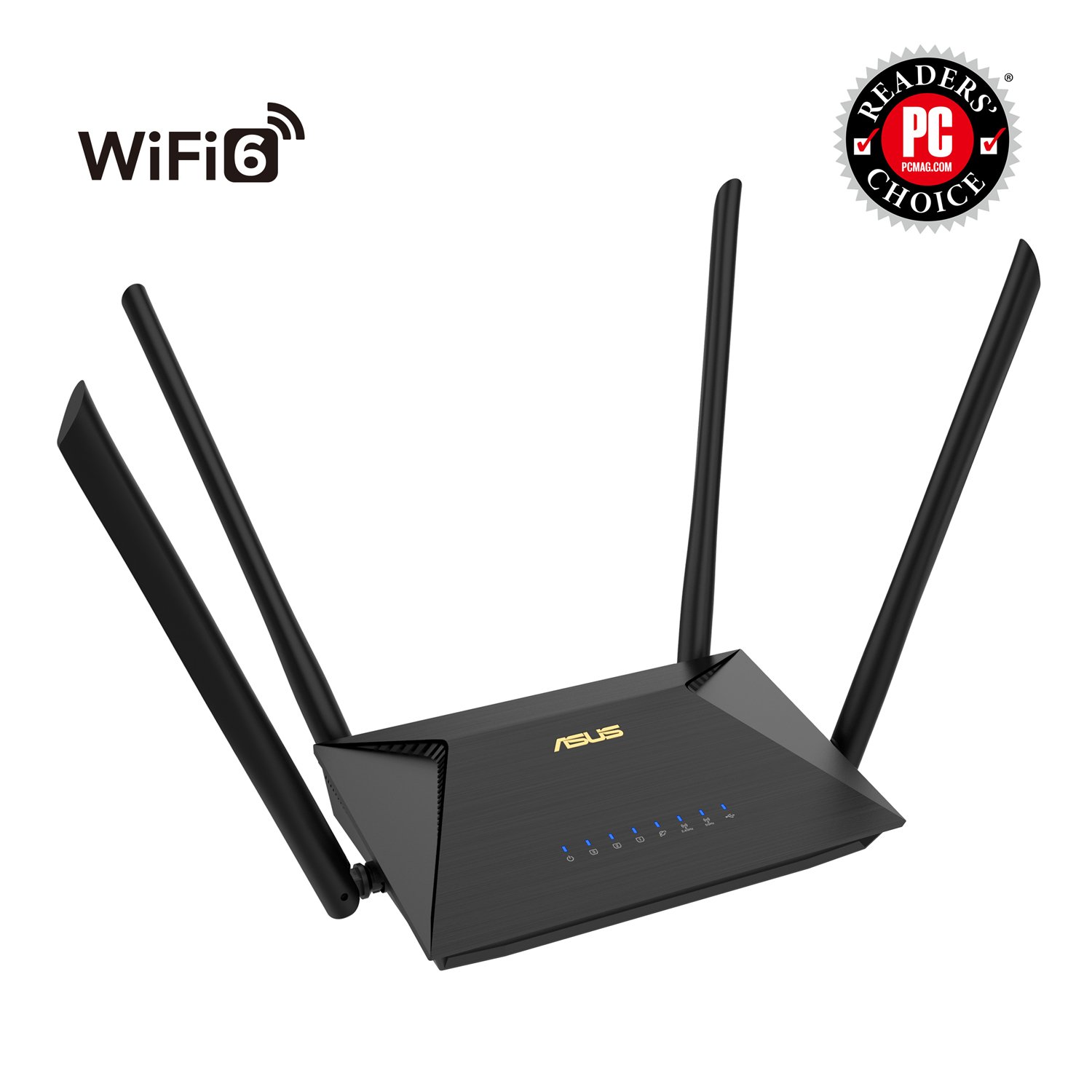 ASUS RT-AX53U (AX1800) Dual Band WiFi 6 Extendable Router 3 ASUS RT-AX53U (AX1800) Dual Band WiFi 6 Extendable Router