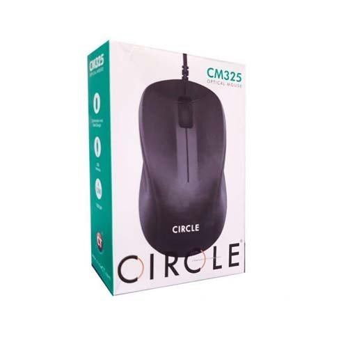 Circle CM325 Wired Optical Mouse