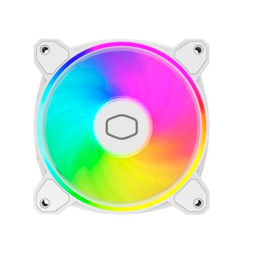 Cooler Master MasterFan MF120 Halo 2 White PWM ARGB Cabinet Fan (Single Pack) MFL-B2DW-21NP2-R2