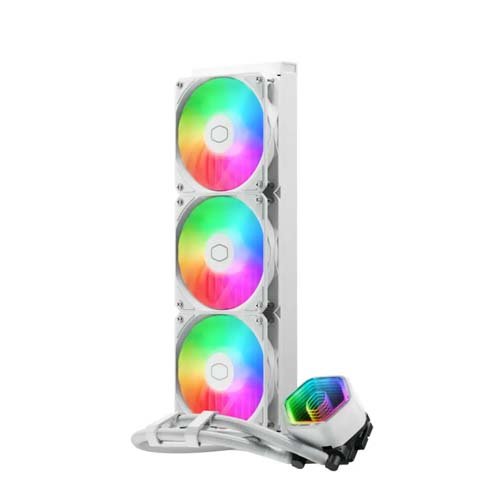 Cooler Master MasterLiquid 360 Core II White ARGB Liquid CPU Cooler MLW-D36M-A18PA-RW