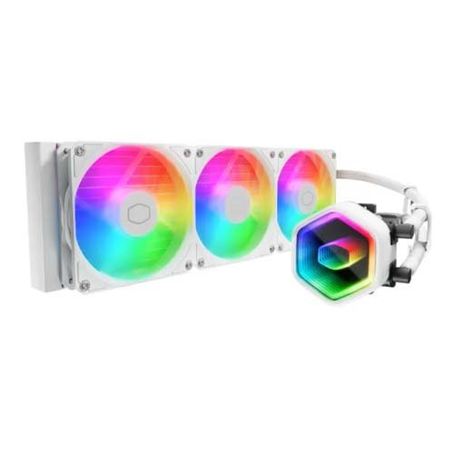 Cooler Master MasterLiquid 360 Core II White ARGB Liquid CPU Cooler MLW-D36M-A18PA-RW