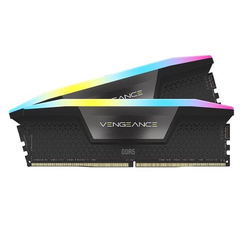 Corsair Vengeance RGB 32GB (2x16GB) DDR5 6000MHz Desktop Memory CMH32GX5M2D6000Z36K