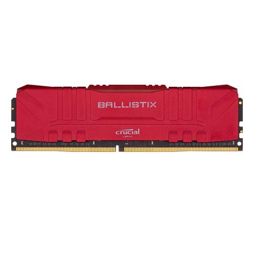 Crucial Ballistix 16GB DDR4-3000 Desktop Gaming Memory (Red) BL16G30C15U4R