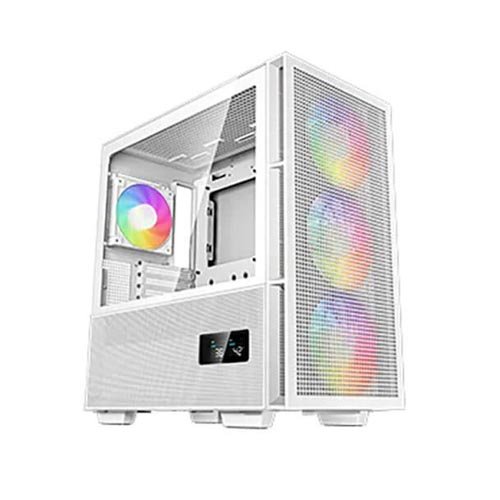 Deepcool CH560 Digital WH Mesh ARGB (E-ATX) Mid Tower Cabinet (White) R-CH560-WHAPE4D-G-1