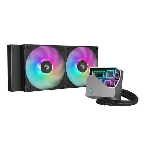 Deepcool LT240 ARGB CPU Liquid Cooler (Black) R-LT240-BKAMNC-G-1