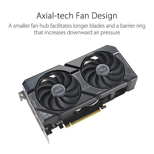 ASUS Dual GeForce RTX 4060 OC Edition 8GB GDDR6 4060 Graphics Card DUAL-RTX4060-O8G