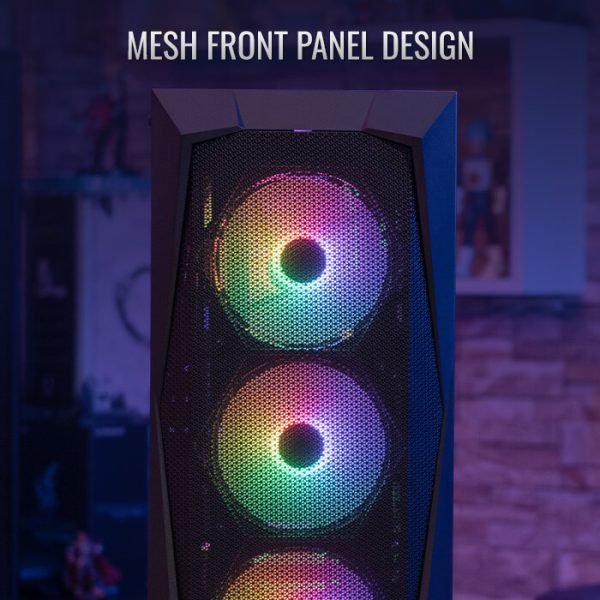 Aerocool Falcon Mid Tower Cabinet Falcon-A-BK-V1 7 Aerocool Falcon Mid Tower Cabinet Falcon-A-BK-V1