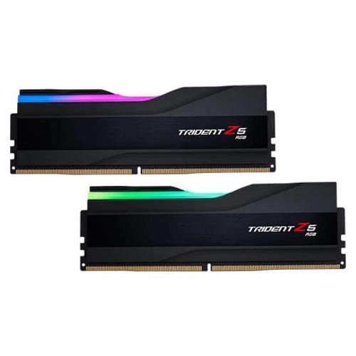 G.Skill Trident Z5 RGB 32GB (16GBx2) DDR5 6000MHz RAM (Matte Black) F5-6000J3636F16GX2-TZ5RK