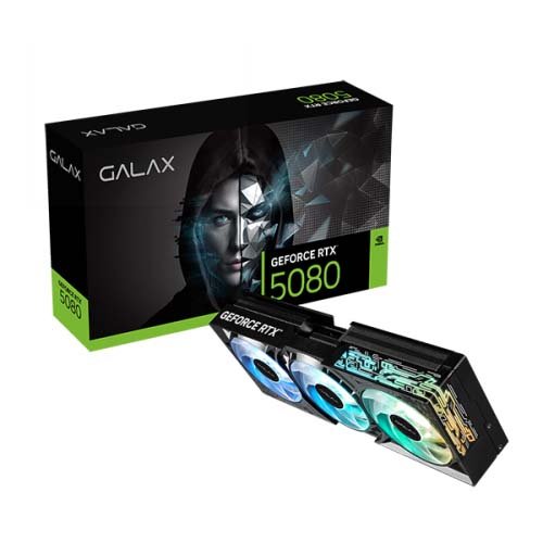 GALAX GeForce RTX 5080 1-Click OC 16GB GDDR7 Graphic card 58NZN6MDBBOC