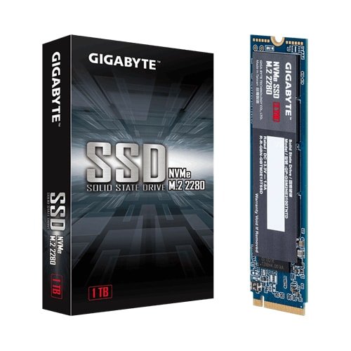 GIGABYTE 1TB M.2 PCIe NVMe SSD GP-GSM2NE3100TNTD