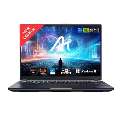 GIGABYTE AORUS 16X 9KG-43INC54SH 16 inch i7-13650HX RTX 4060 8GB GPU 16GB RAM 1TB SSD Gaming Laptop