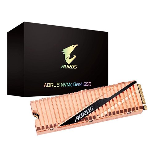 GIGABYTE AORUS 1TB M.2 2280 PCI-Express 4.0 x4 3D TLC NVMe Gen4 SSD GP-ASM2NE6100TTTD