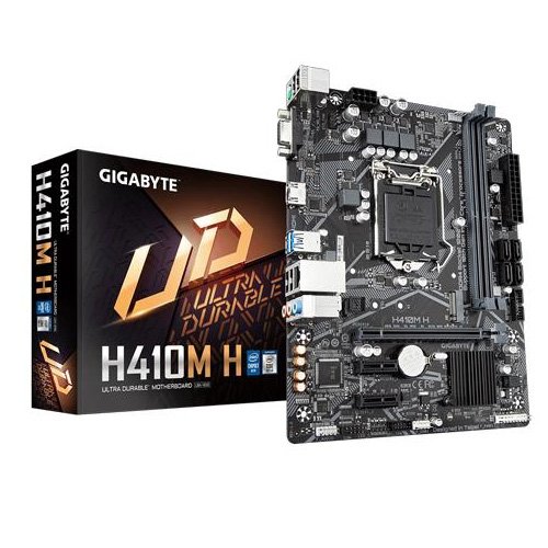 Gigabyte H410M-H V3 Motherboard (INTEL Socket 1200/10TH Generation CORE Series CPU/MAX 64GB DDR4 2933MHZ) 2 Gigabyte H410M-H V3 Motherboard (INTEL Socket 1200/10TH Generation CORE Series CPU/MAX 64GB DDR4 2933MHZ)