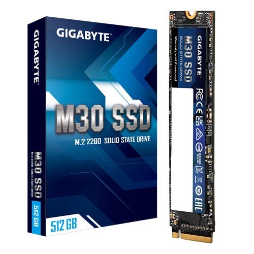Gigabyte M30 512GB M.2 NVMe Internal SSD GP-GM30512G-G