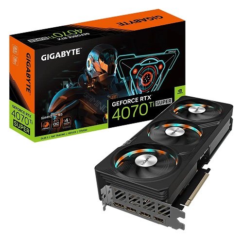 Gigabyte GeForce RTX 4070 Ti SUPER GAMING OC 16G Graphic Card GV-N407TSGAMING OC-16GD