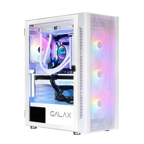 Galax Revolution-06 Mesh RGB (ATX) Mid Tower Cabinet White CGG6AGWA4B0