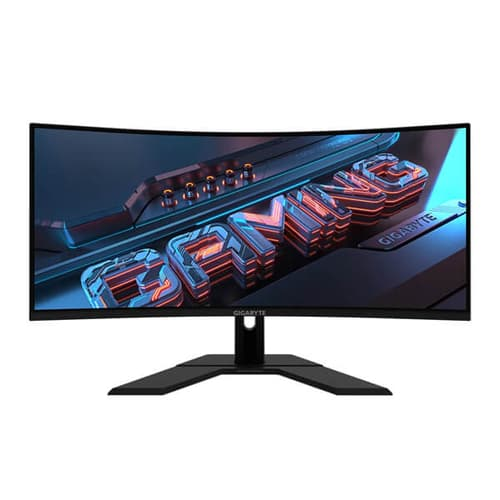 Gigabyte GS34WQC 34 Inch 120Hz - OC 135Hz Gaming Monitor Black