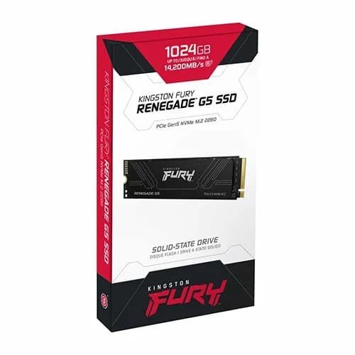 Kingston Fury Renegade G5 1024GB NVMe Gen5 SSD SFYR2S/1T0