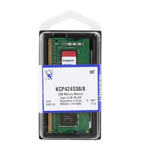 Kingston KCP424SS8/8 8GB DDR4 2400MT/s Non ECC Memory