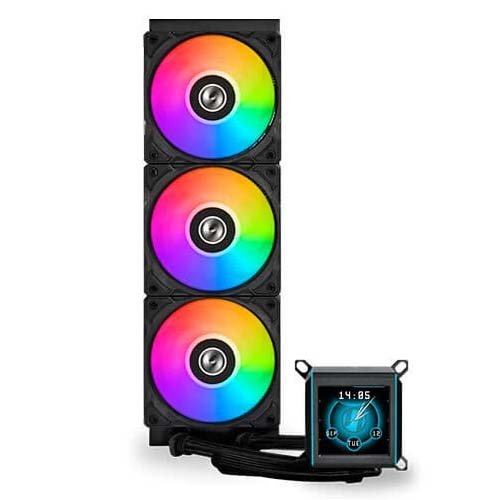 Lian Li Galahad II LCD ARGB 360mm CPU Liquid Cooler Black G89-GA2ALCD36B-IN