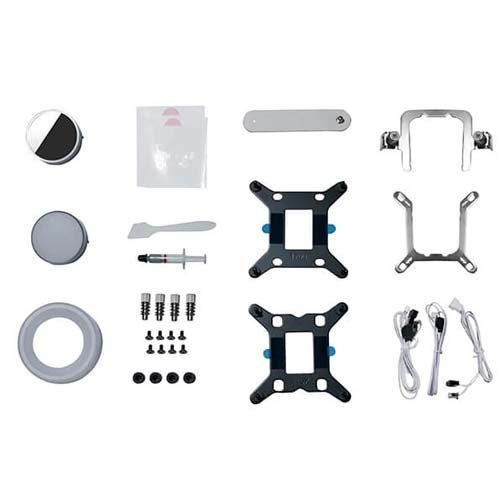 Lian Li Galahad II Trinity ARGB 240mm CPU Liquid Cooler White G89-GA2T24W-IN 3 Lian Li Galahad II Trinity ARGB 240mm CPU Liquid Cooler White G89-GA2T24W-IN