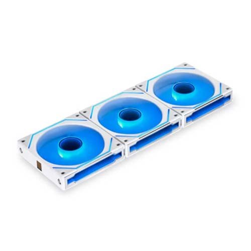 Lian Li UNI SL Infinity 120 White 120mm PWM ARGB Cabinet Fan Triple Pack G99-12SLIN3W-IN