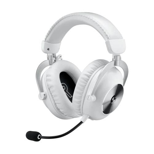Logitech PRO X 2 LIGHTSPEED LIGHTSPEED Wireless White Gaming Headset 981-001270