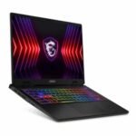 MSI Crosshair A16 HX D8WFKG-035IN 16.0 Inch AMD R9-8940HX 16GB RAM 1TB SSD RTX5060 GPU Gaming Laptop 9S7-15PL21-035