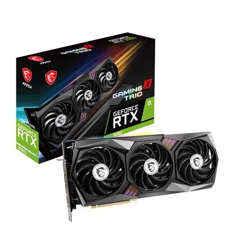 MSI GeForce RTX 3060 GAMING X TRIO 12G 12GB Graphic Card