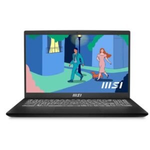 MSI MODERN 15 B12MO-1050IN 15.6 Inch Intel i7-1255U 16GB RAM 1TB SSD Integrated GPU Gaming Laptop 9S7-15H112-1050