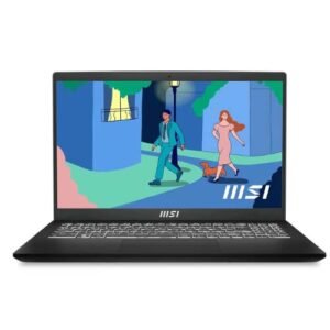 MSI MODERN 15 B7M-427IN 15.6 Inch AMD R5-7530U 16GB RAM 512GB SSD Integrated GPU Gaming Laptop 9S7-15HK12-427