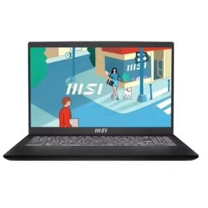 MSI MODERN 15H B13M-225IN 15.6 Inch Intel i7-13620H 16GB RAM 512GB SSD Integrated GPU Gaming Laptop 9S7-15H411-225