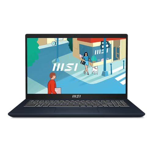 MSI Modern 15 B13M 15.6 Inch i7-1355U LPDDR4 16GB 512GB NVMe PCIe Gen3x4  Gaming Laptop 9S7-15H112-288