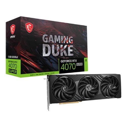 MSI RTX 4070 Super Gaming Duke 3X 12GB Graphics Card